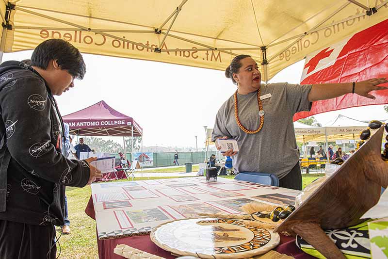 International Fair Tonga exhibit