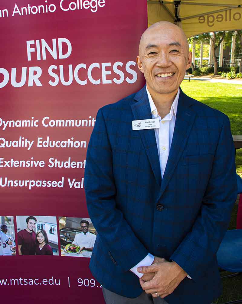 Koji Uesugi, Dean of Student Services