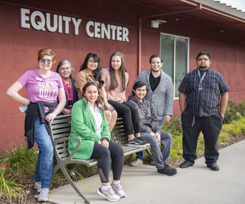 REACH staff and students outside Equity Center