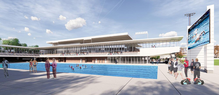 Athletics Center project rendering