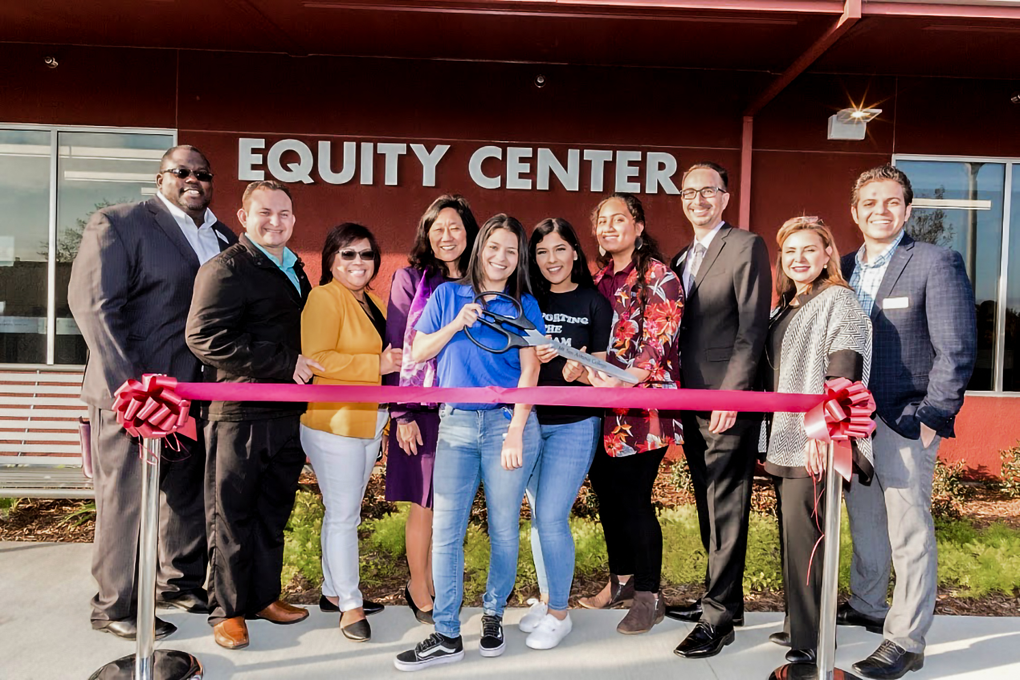 Equity Center ribbon cutting