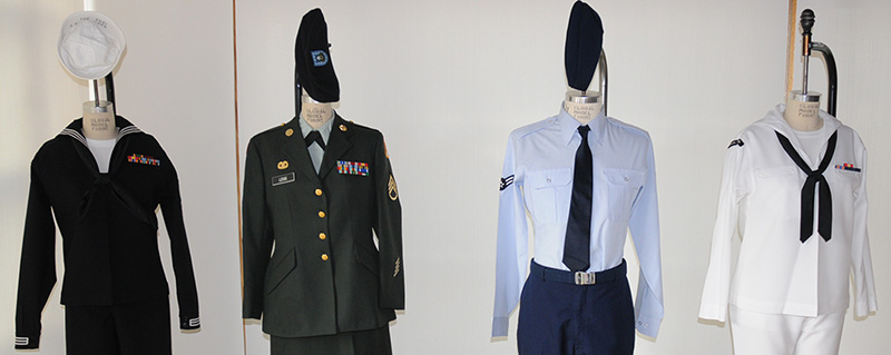 military uniforms