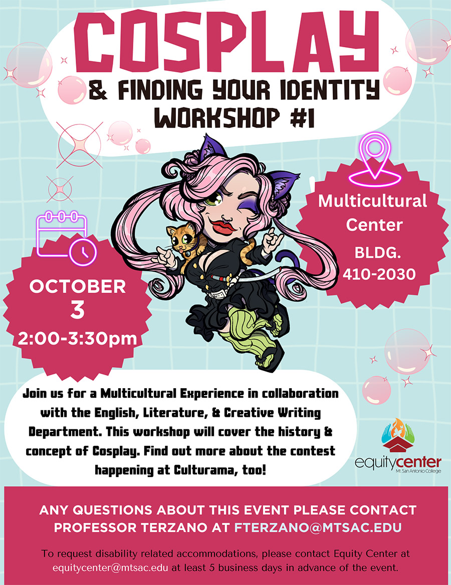 Cosplay and Finding Your Identity Workshop