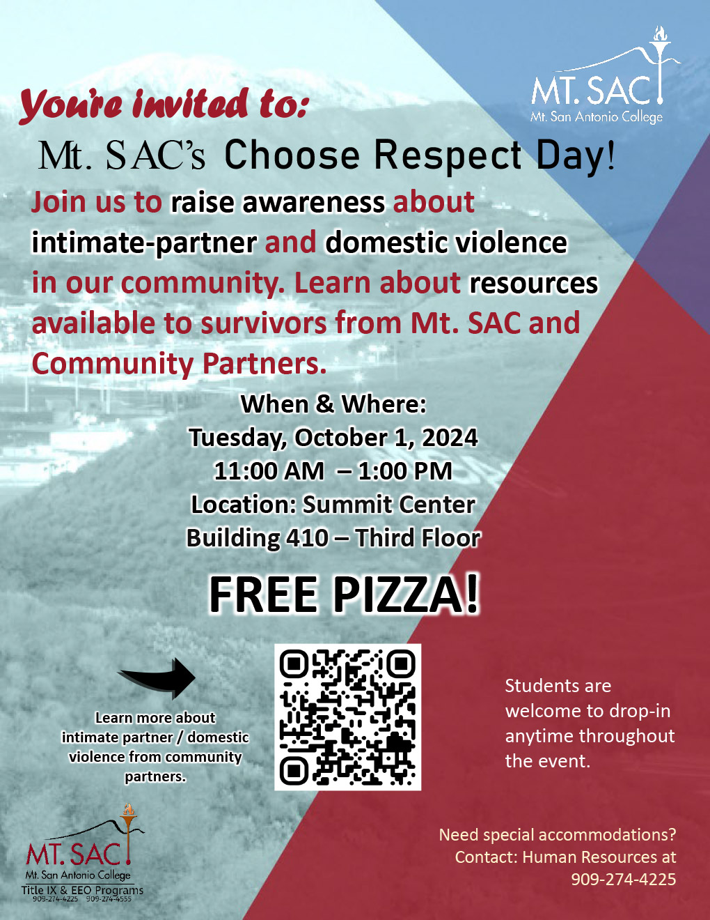 Join us for Choose Respect Day