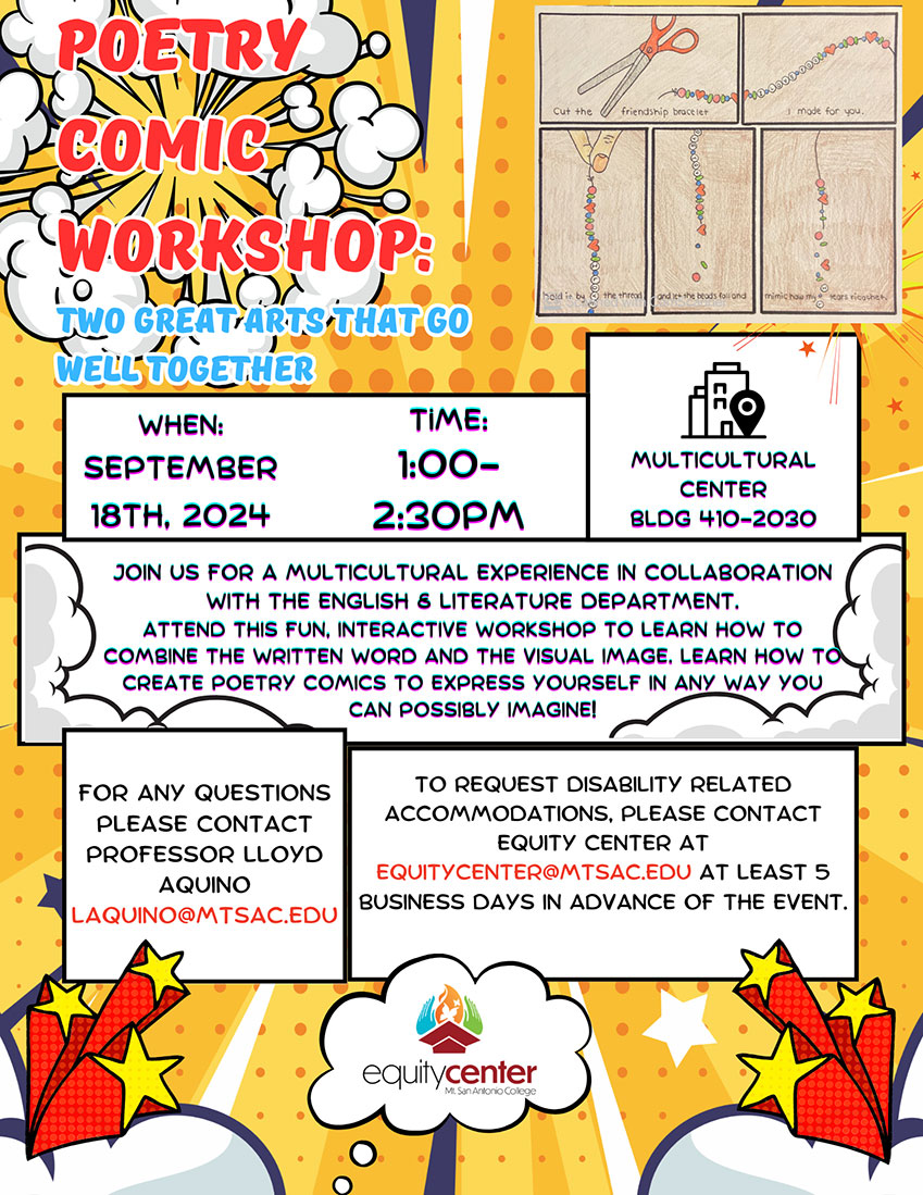 Poetry Comics Workshop