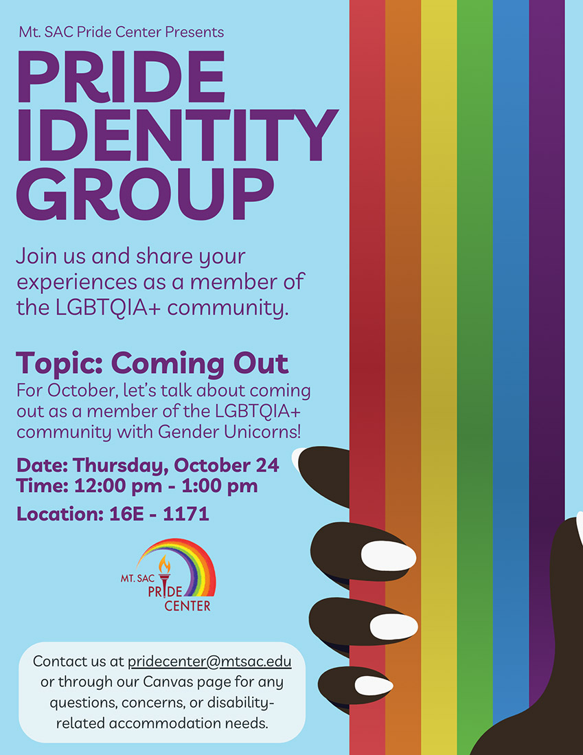 Pride Identity Group - Coming Out