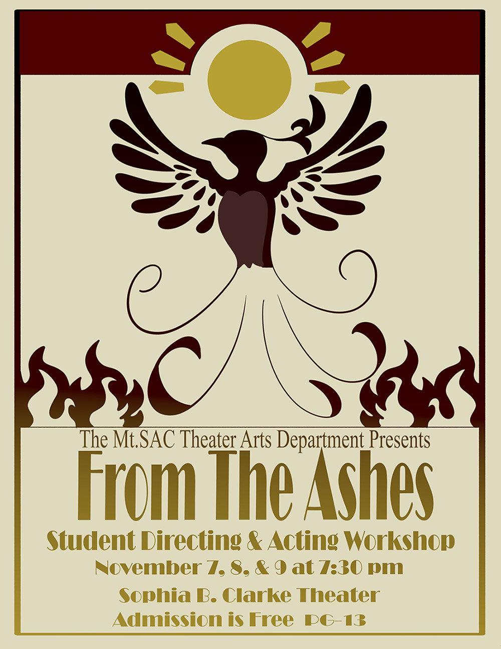 Mt SAC Theater presents "From The Ashes"