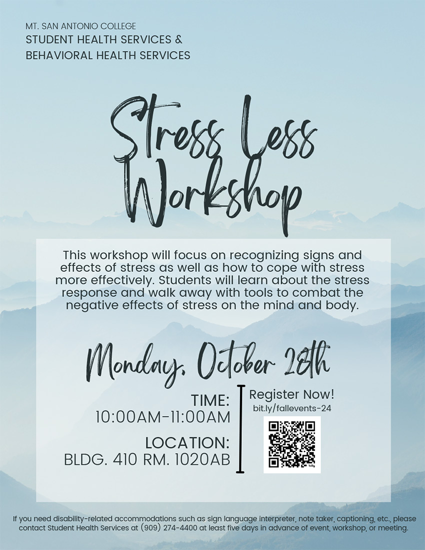 Stress Less Workshop