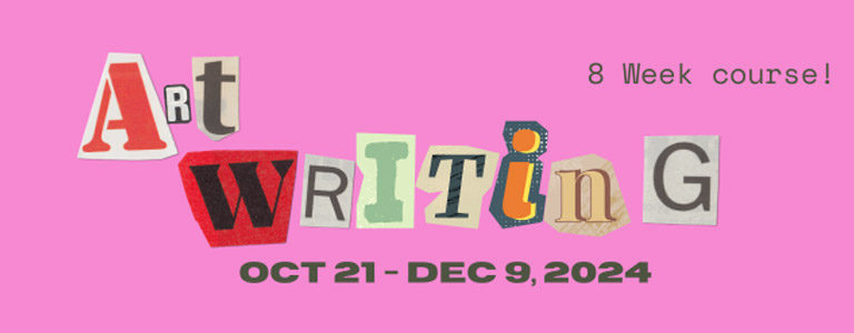 Special 8-week writing course begins October 21! Sign up now!