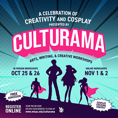 Culturama: October 25th-26th and November 1-2