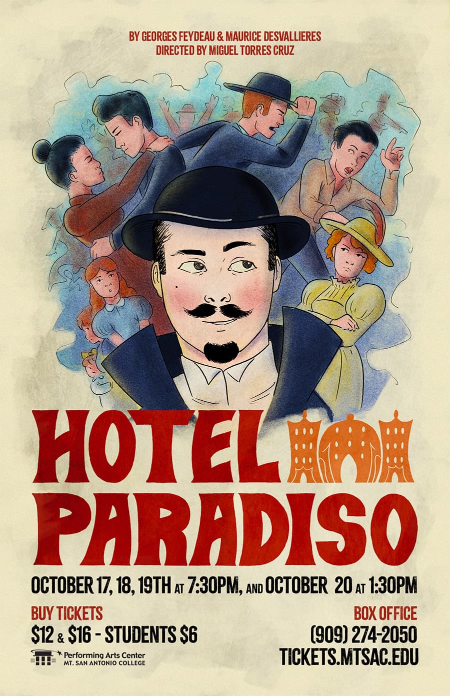 Mt SAC Theater Department presents Hotel Paradiso