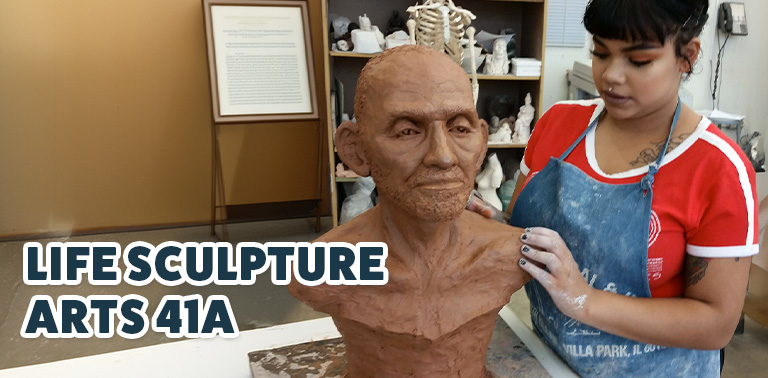 Life Sculpture is still open to students wanting a fun, versitile class.