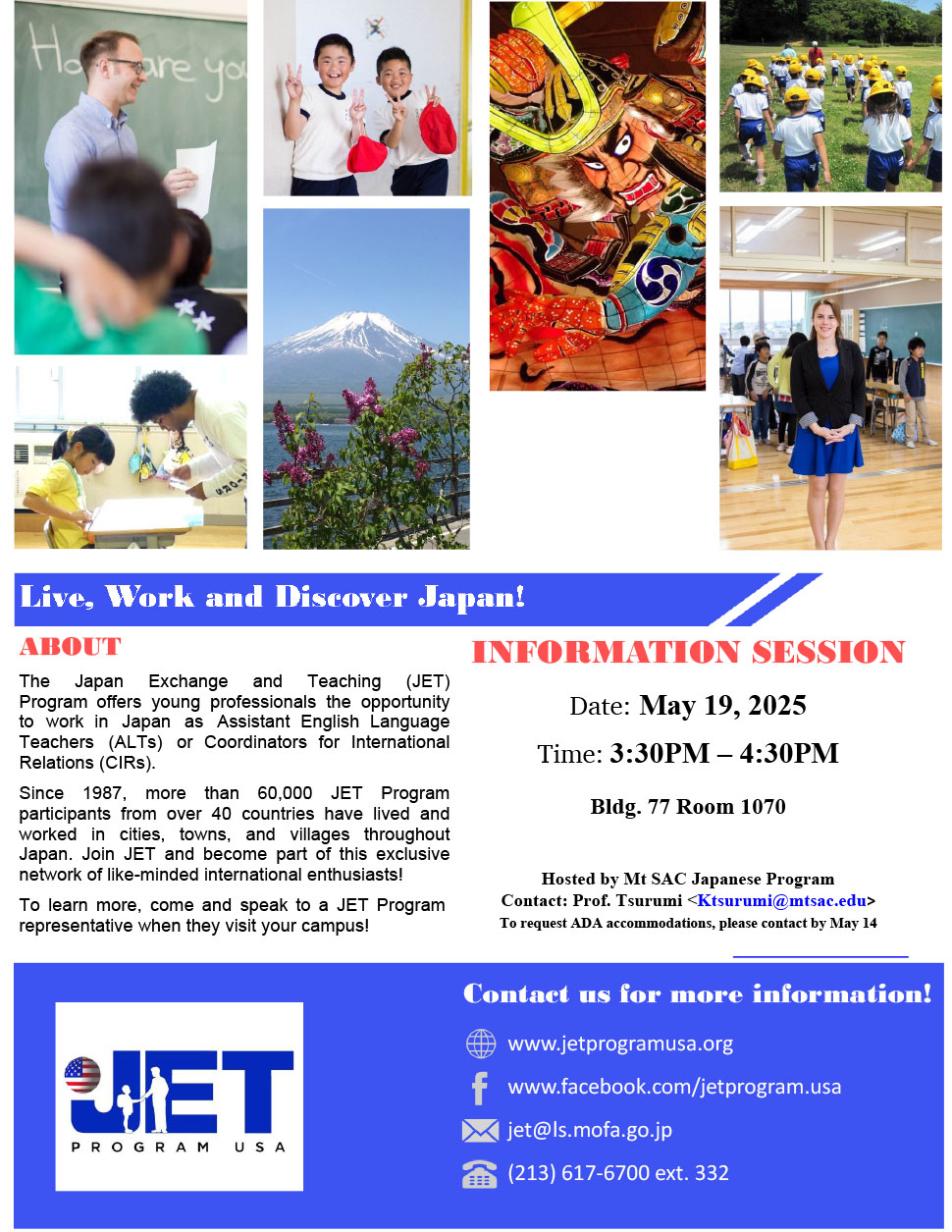 Live and Work in Japan!