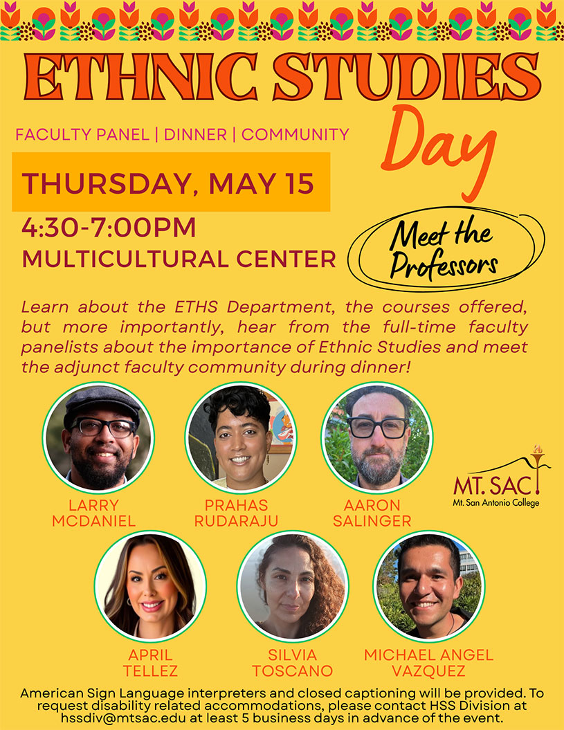 Ethnic Studies Day!