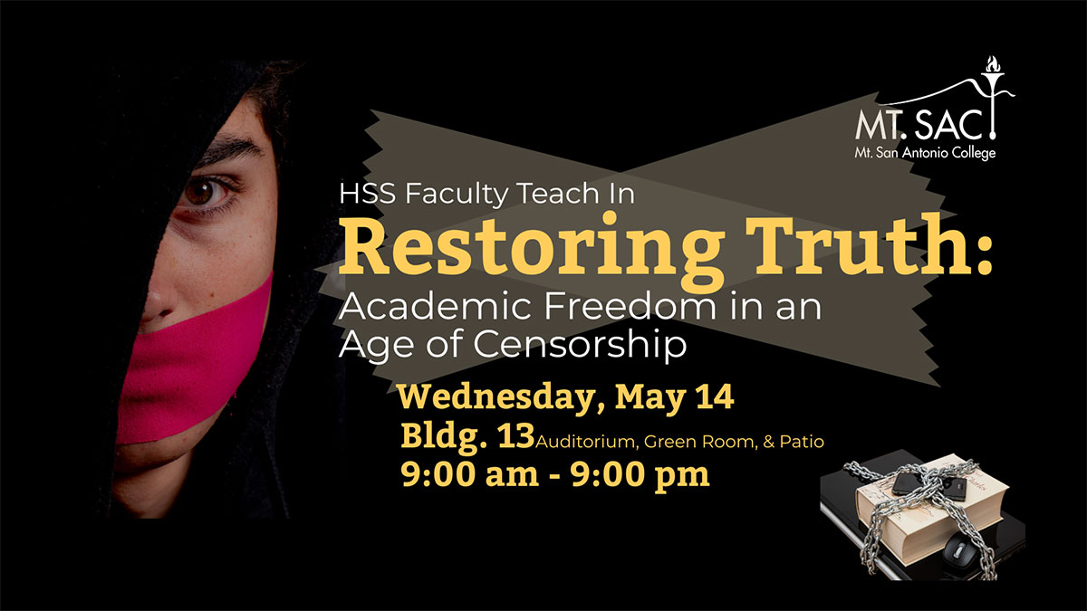 Teach-In: Restoring Truth - Academic Freedom in an Age of Censorship