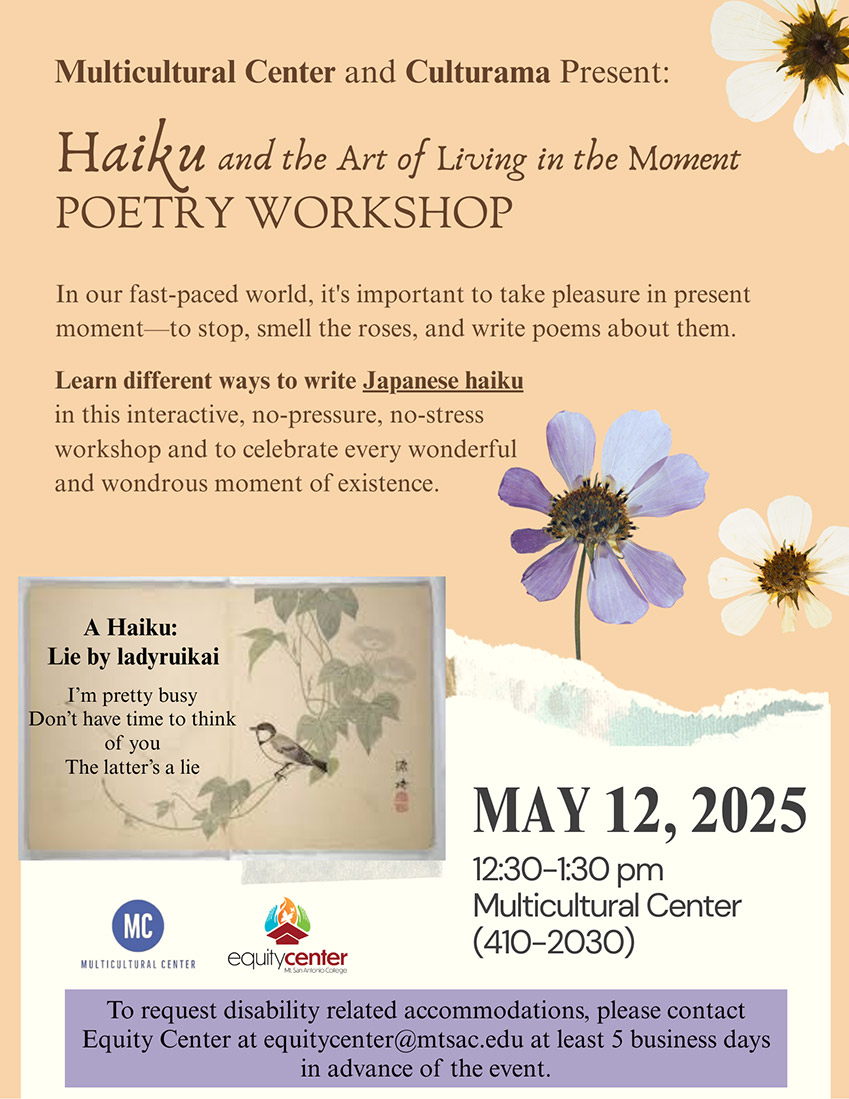 Haiku Poetry Workshop