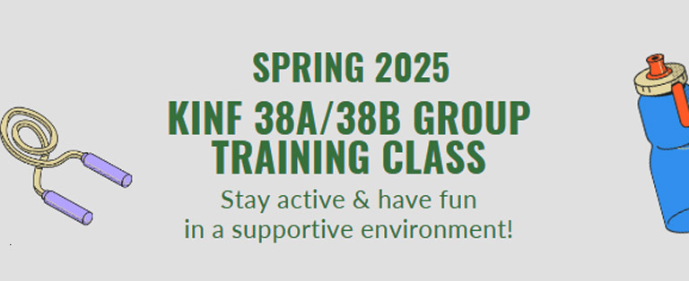 Open Spots in Beginning KINF 38A/ Intermediate 38B - Group Training