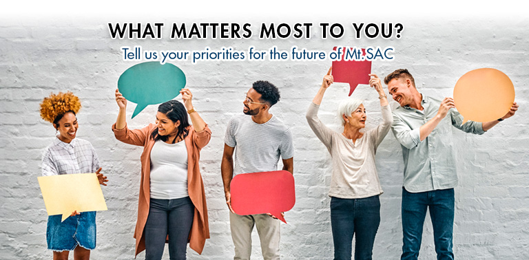 Mt. SAC 2035 - What Matters Most to You?