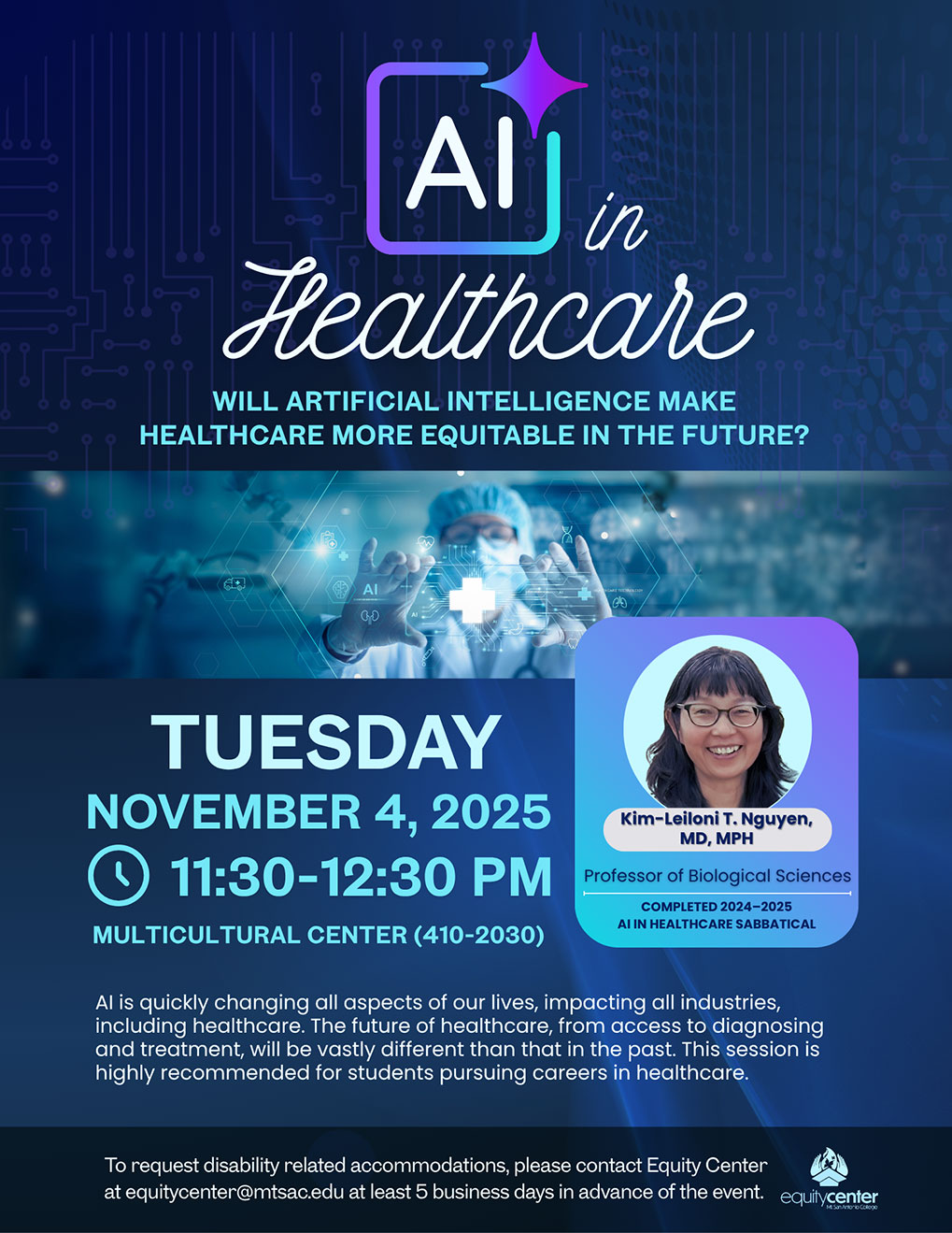AI in Healthcare: Will Artificial Intelligence Make Healthcare More Equitable in the Future? AI in Healthcare: Will Artificial Intelligence Make Healthcare More Equitable in the Future?