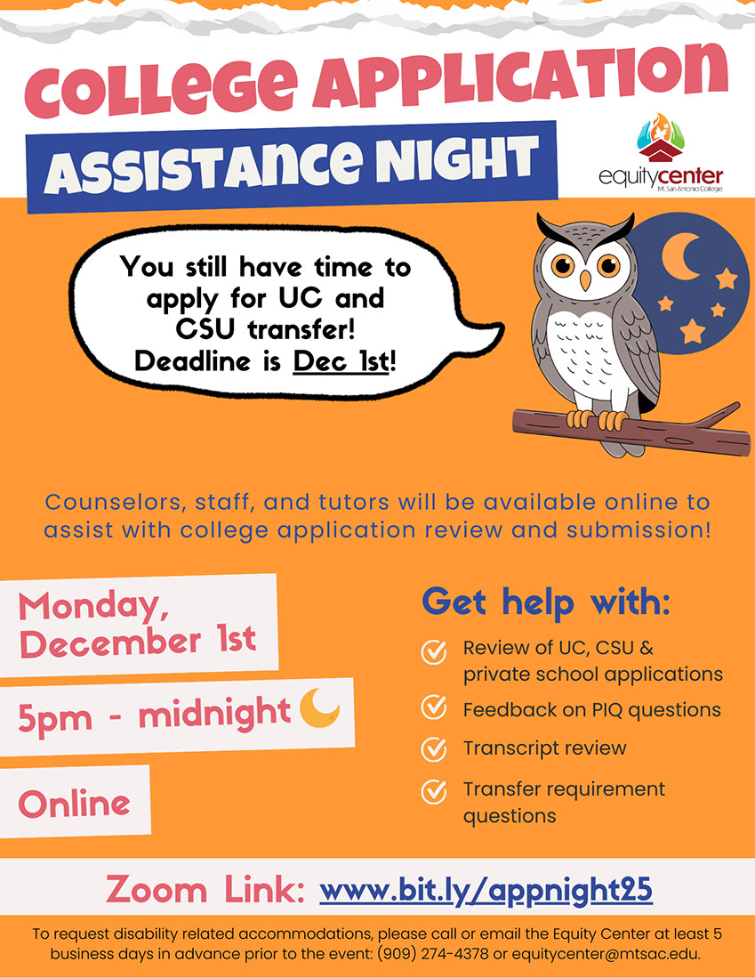 College Application Assistance Night 