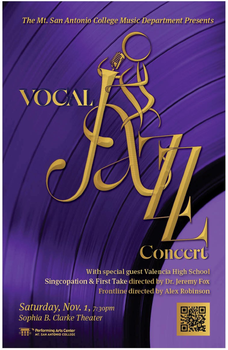 Vocal Jazz Concert November 1st