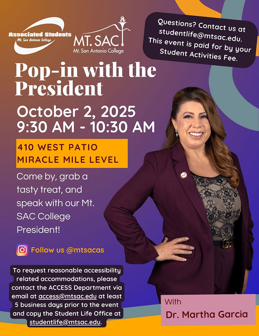 October 2,  Pop in With the President