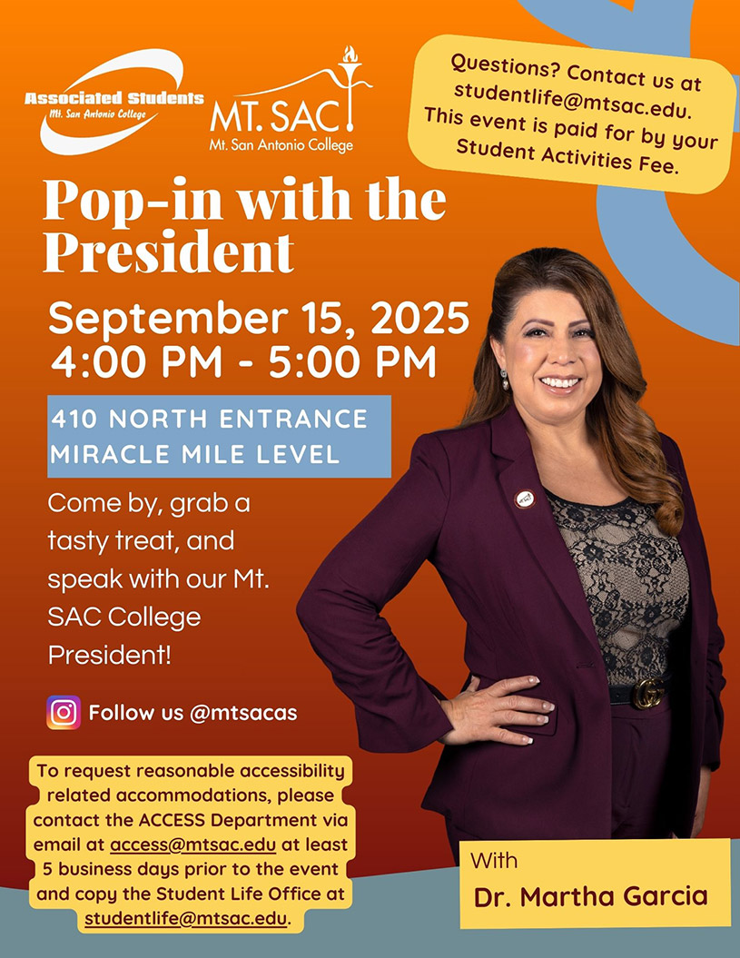 Pop-in with the President - Sept 15