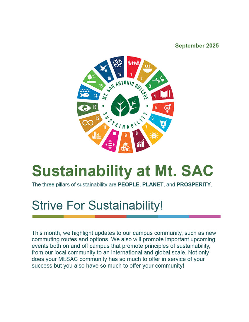 Mt SAC Sustainability
