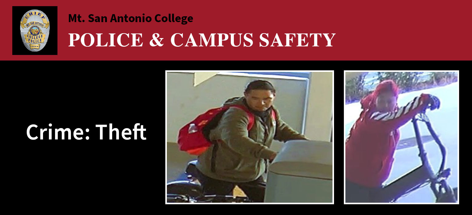 Campus Safety Message: Assistance Needed to ID Subjects Related to Theft Campus Safety Message: Assistance Needed to ID Subjects Related to Theft