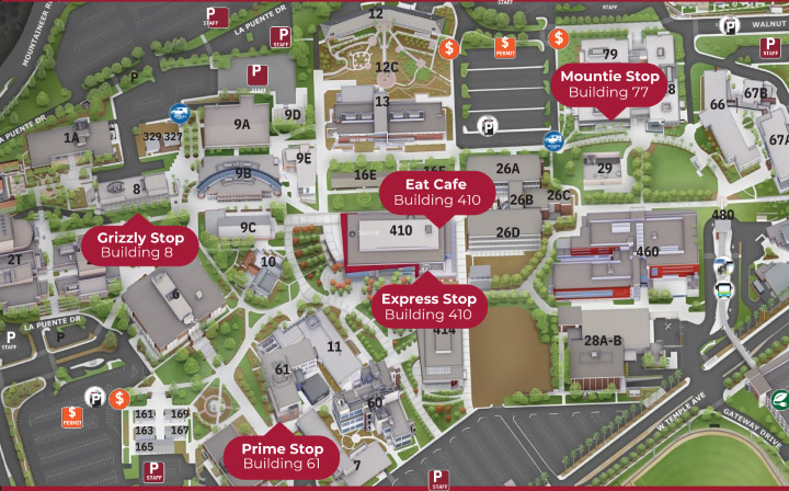 Fall 2025 Campus Dining Locations and Hours of Operation