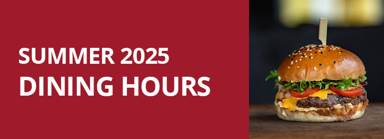 Summer 2025 Sodexo Dining Hours and Locations