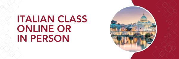 Italian online or in person - Spring 2026 Open Italian online or in person - Spring 2026 Open