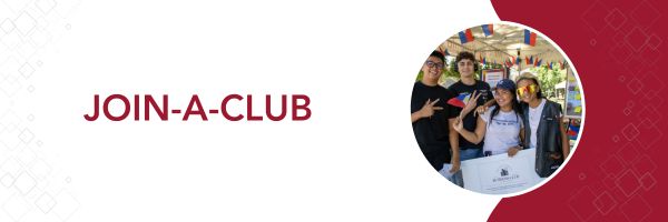 Join A Club March 10 to12!