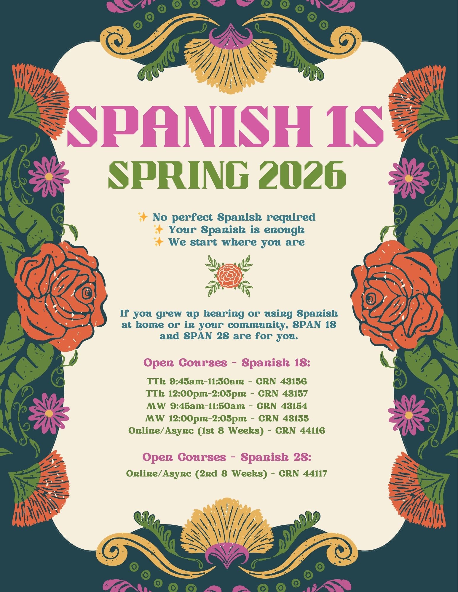 spanish for spanish speakers