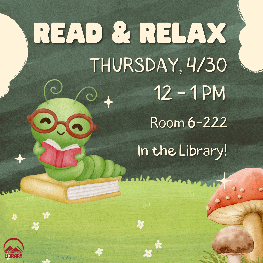 read and relax in the library