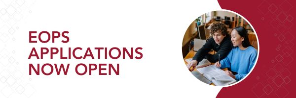 EOPS Applications Are Now Open!