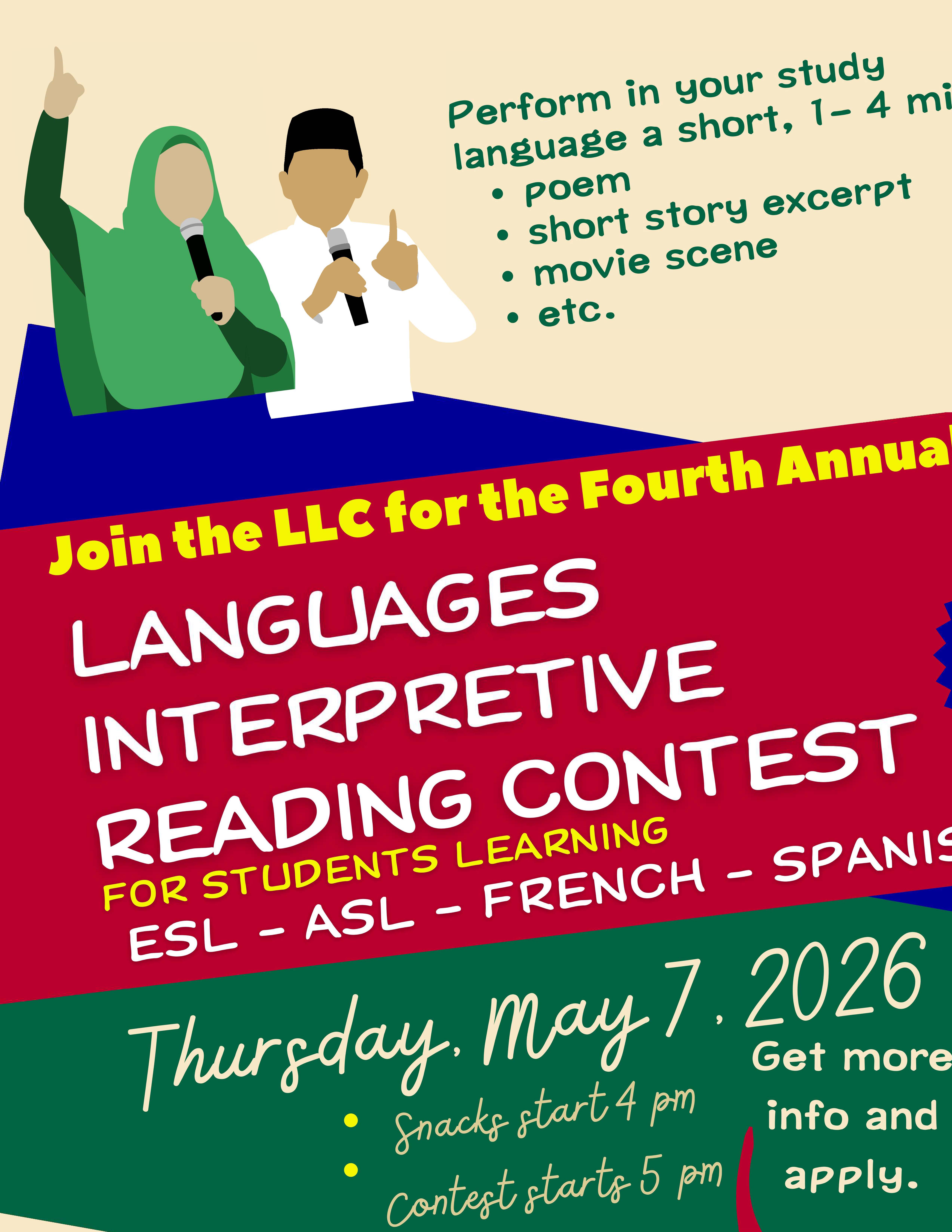 llc reading contest