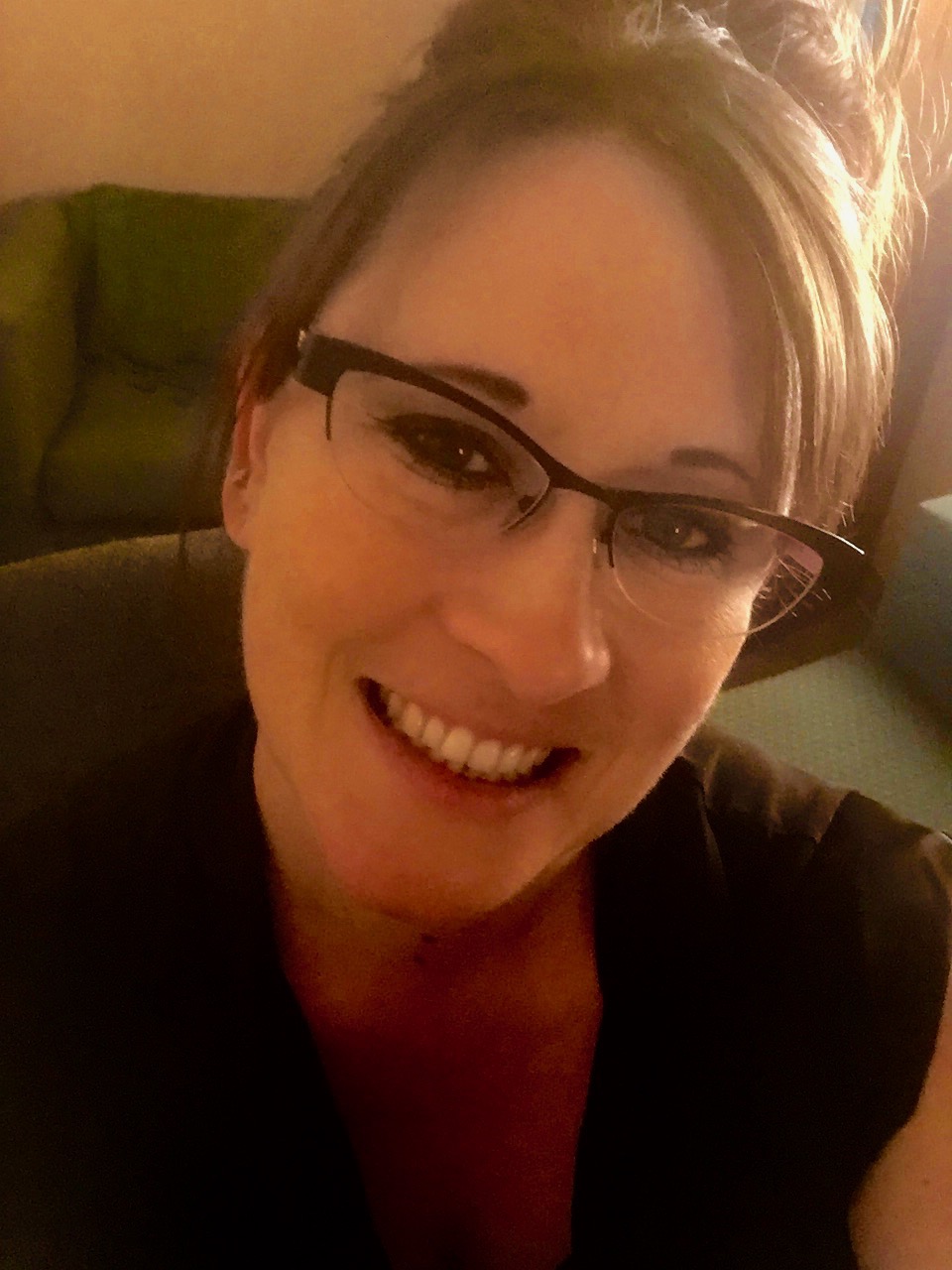 Close up in office