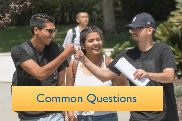 "Common Questions" graphic link to page