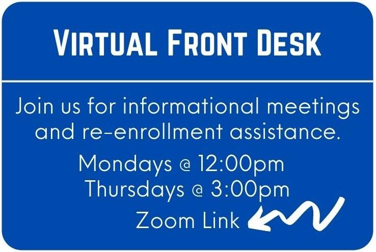 front desk