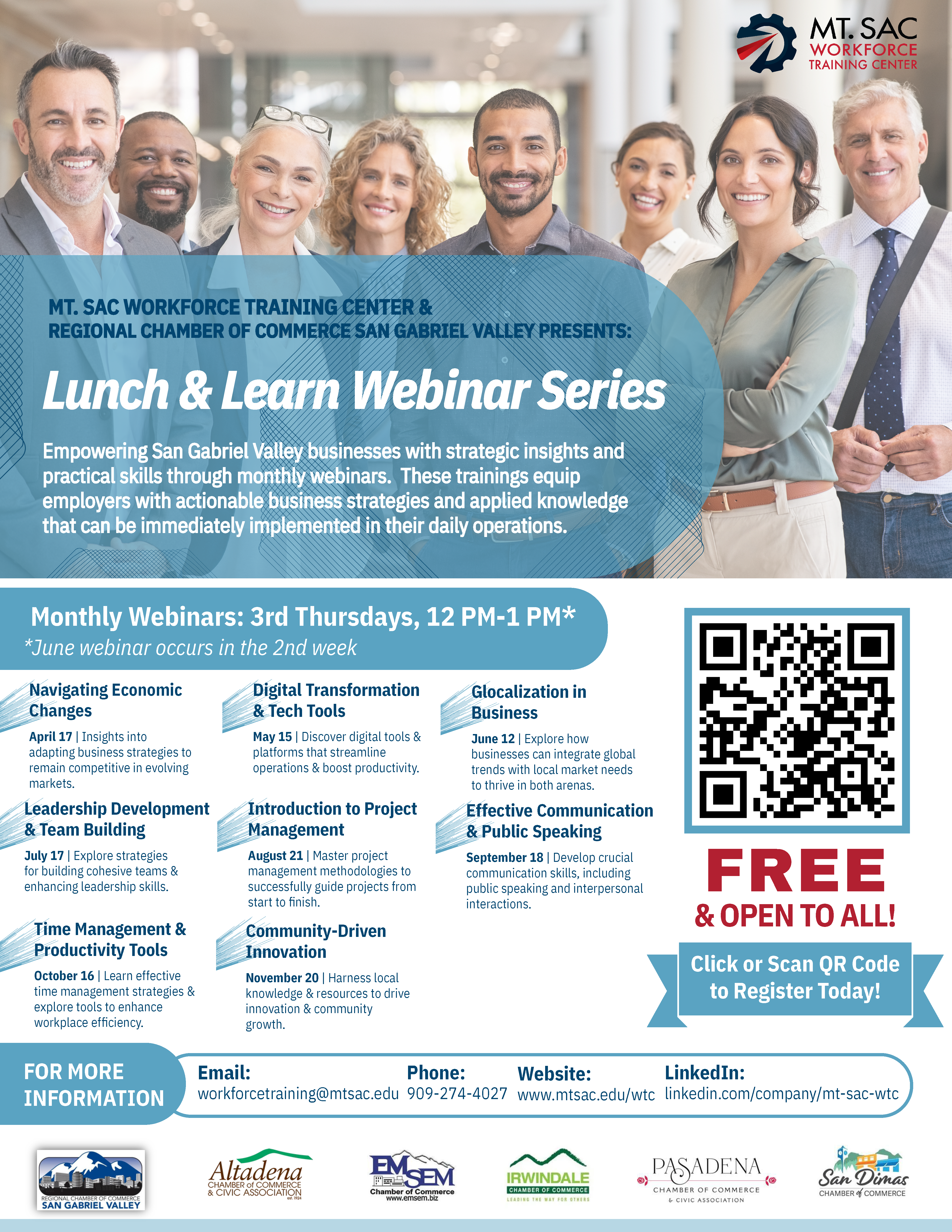 Webinar Series Flyer