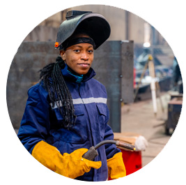 student welder