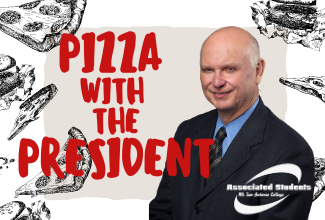 Pizza with the President Logo