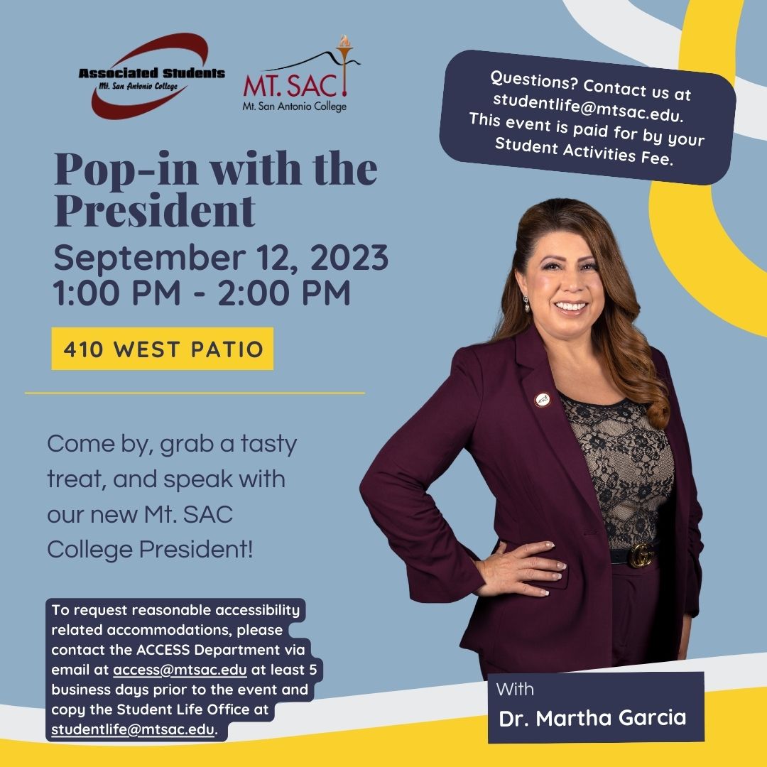 Pop in w the President Sept Date