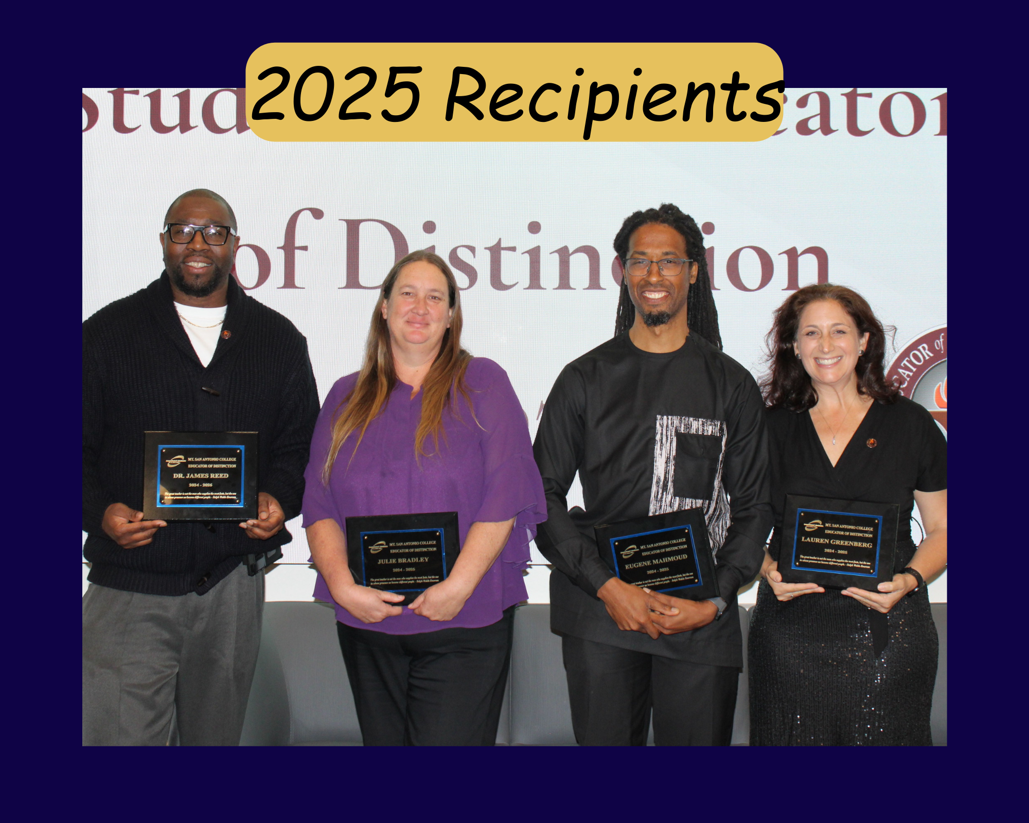 2025 Educators of Distinction Group Photo