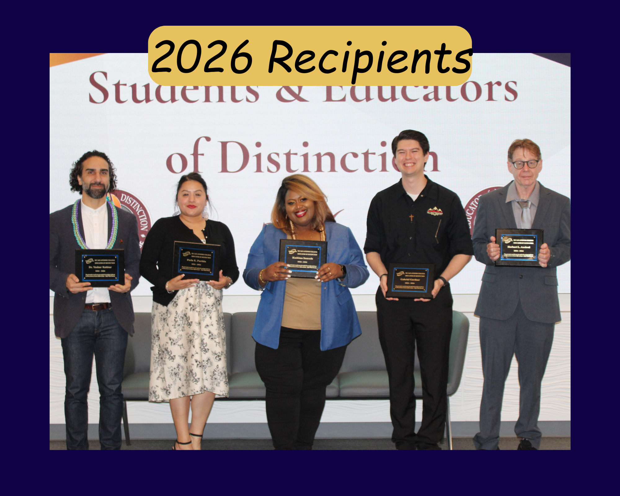 2026 Educators of Distinction Group Photo