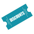 Discounted Tickets Icon