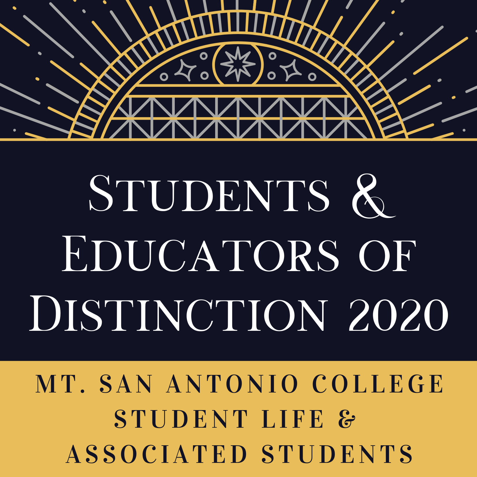 Students & Educators of Distinction