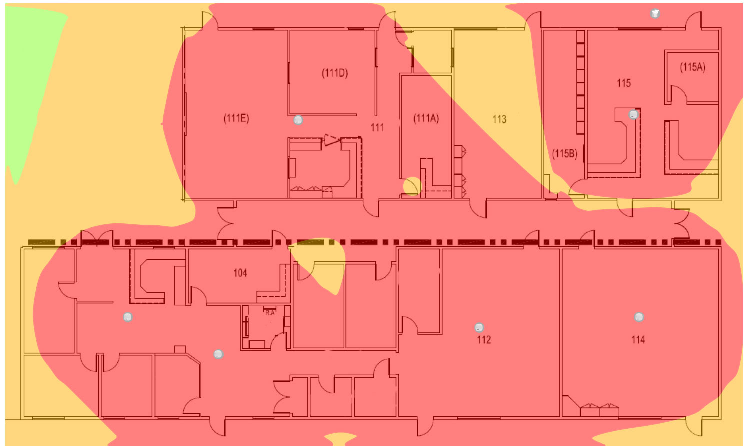 Building 30 Floor 1 Wifi Coverage