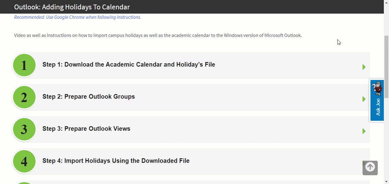 Mt Sac Academic Calendar 2022 Outlook Calendar Importing Schedule